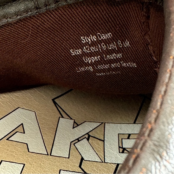 Naked Wolfe Dawn Dark Brown Suede Backless Slip-On Sneakers Size 9 - Picture 15 of 16